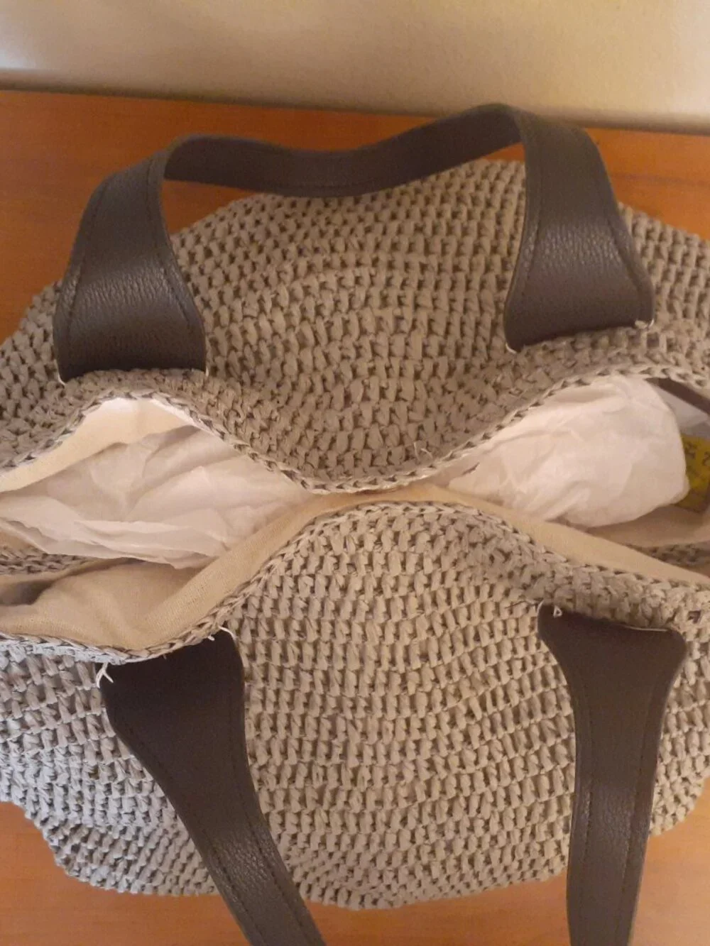 BTB Los Angeles Raffia X-Large Tote